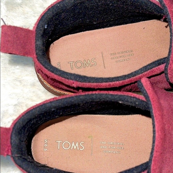 Women's TOMS Paxton Winterized Mid Cut Slip-on Raisin Suede 7 - Picture 8 of 8